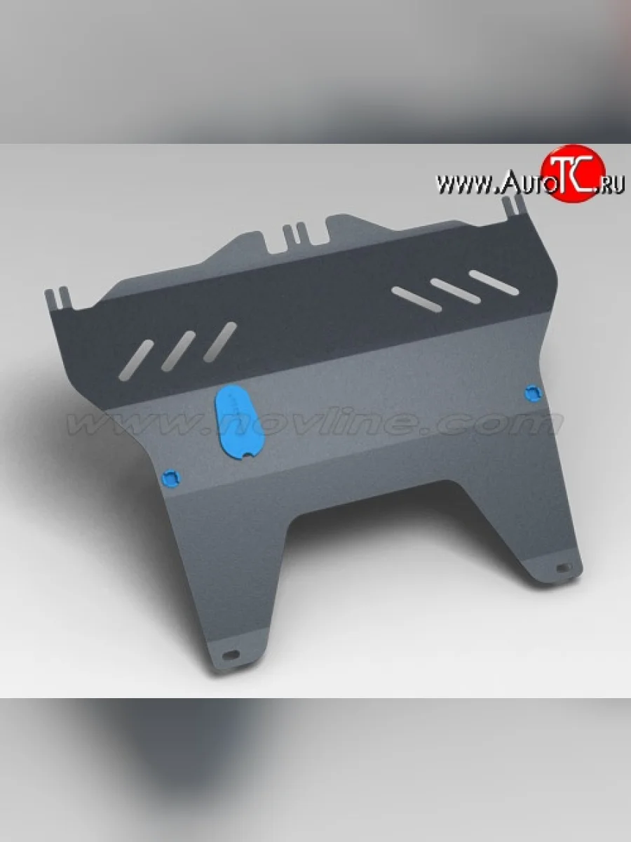 Защита картера двигателя Novline (1.0, МКПП/АКПП, 2 мм) Peugeot 107 PN хэтчбэк 3 дв. дорестайлинг (2005-2009)  в Самаре Самарской области