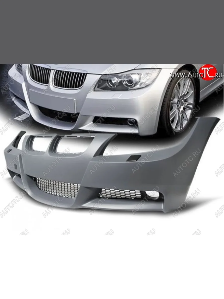Передний бампер M-pakiet BMW 3 серия E91 универсал дорестайлинг (2004-2008) (Неокрашенный)  в Керчи Республика Крым