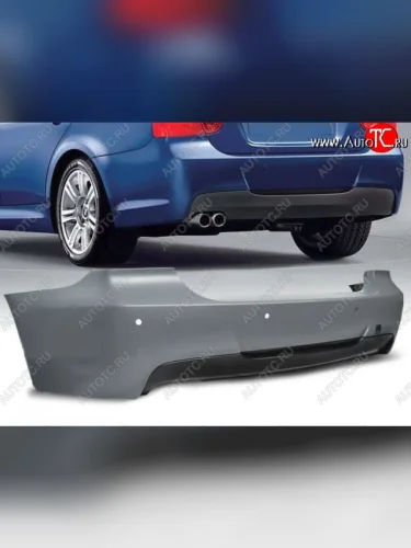 Задний бампер (дорестайлинг) M-pakiet BMW 3 серия E90 седан дорестайлинг (2004-2008)