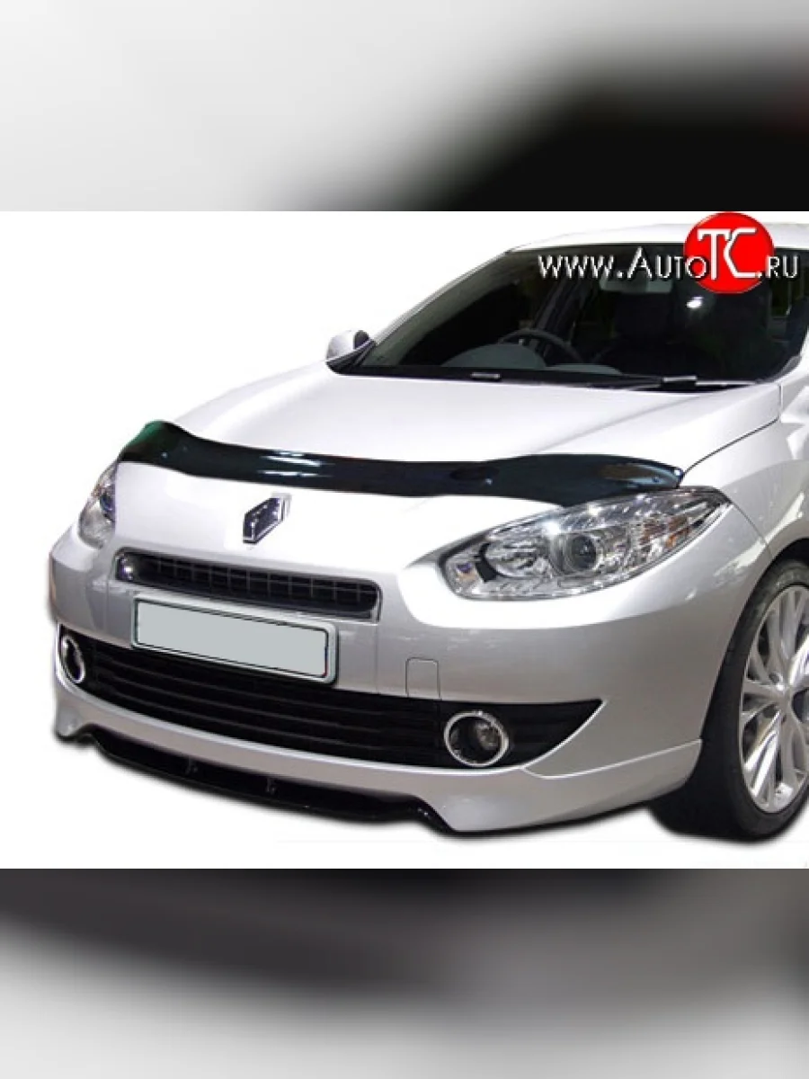 Дефлектор капота NovLine Renault Fluence дорестайлинг (2010-2012)  в Керчи Республика Крым