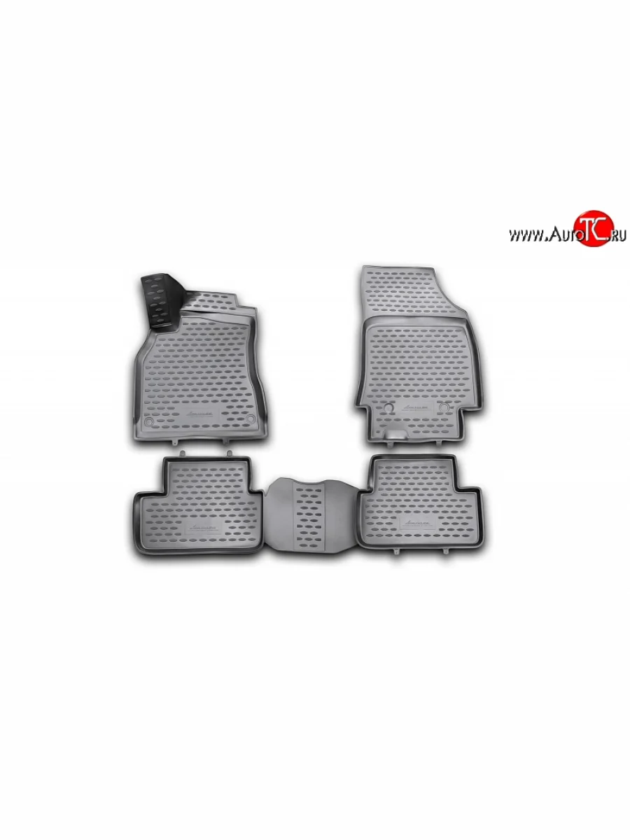 Коврики в салон Element 4 шт. (полиуретан) (3D) Renault Fluence дорестайлинг (2010-2012)  с доставкой в г. Керчь