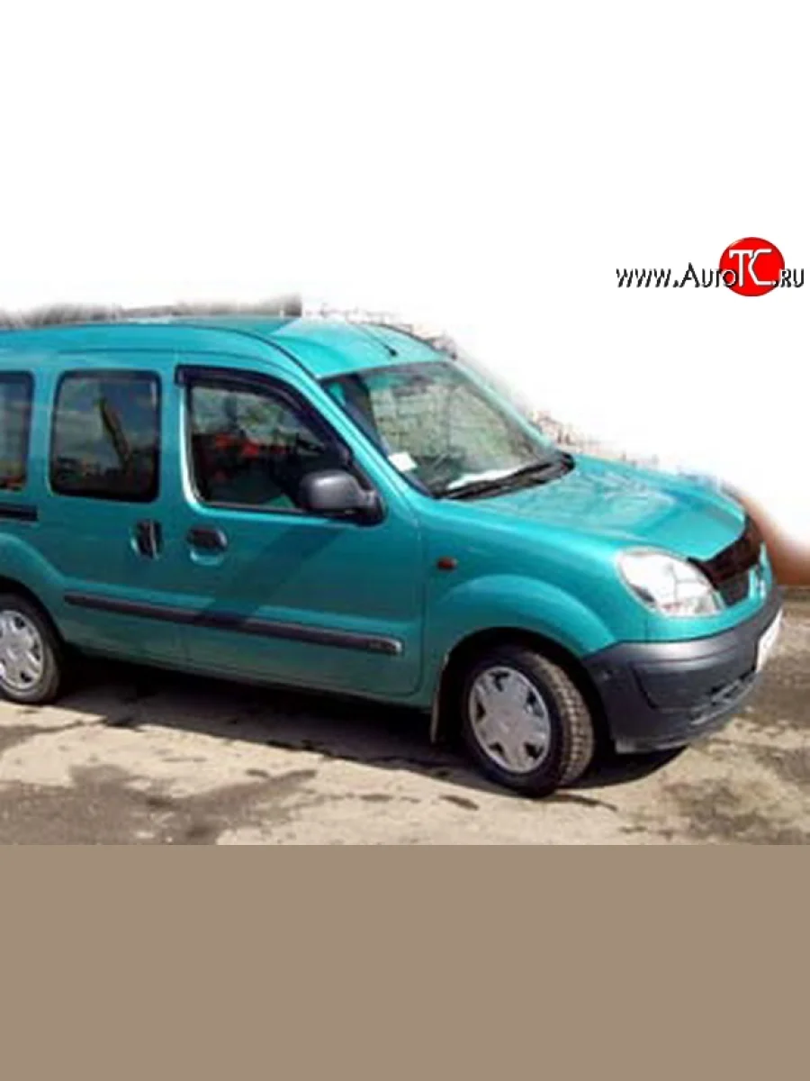 Дефлекторы окон (ветровики) Novline 2 шт.  Renault Kangoo (2003-2007) KC  в Самаре Самарской области