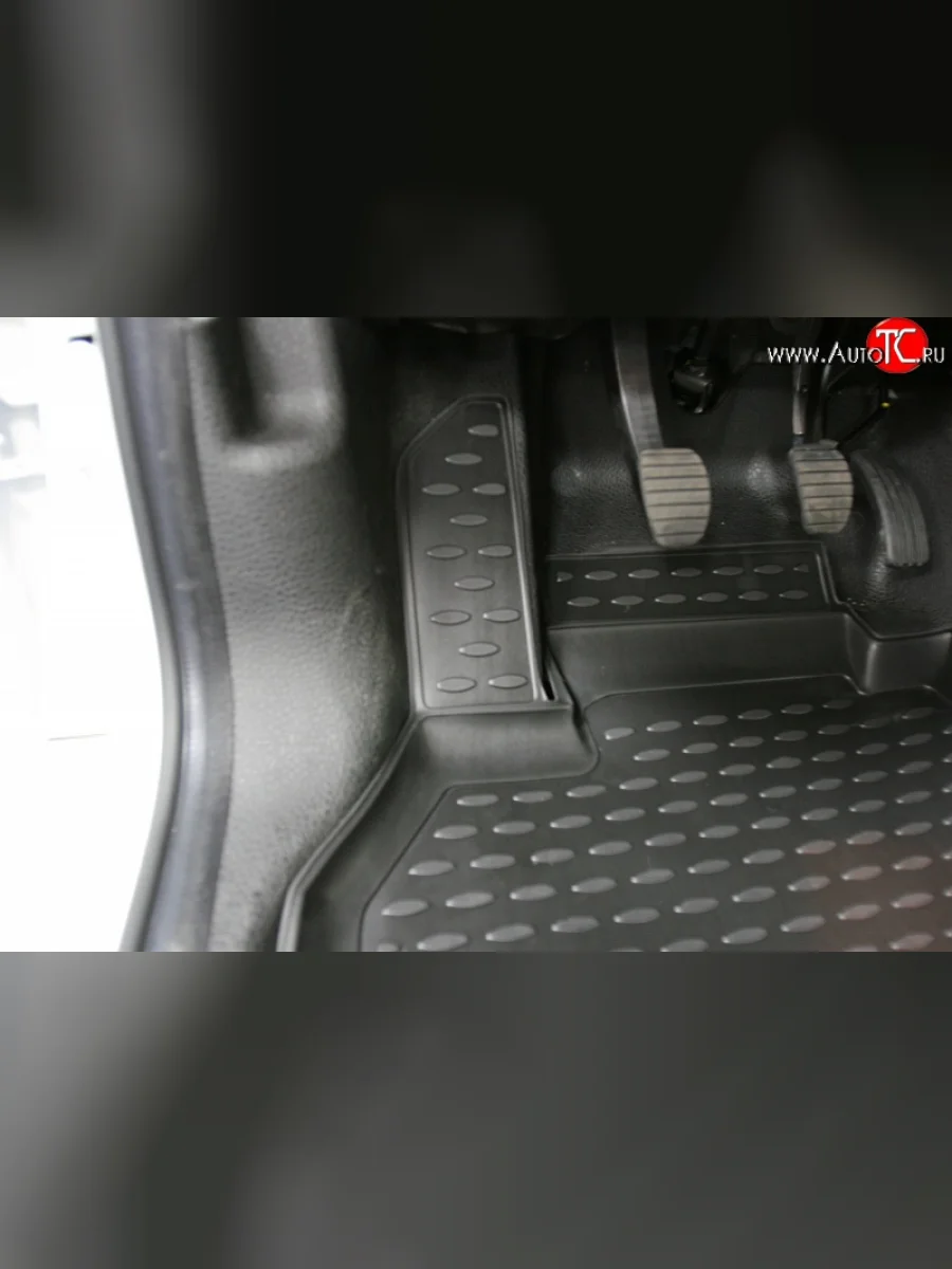 Коврики в салон Element 4 шт. (полиуретан) Renault Kangoo KW0 дорестайлинг (2008-2013)  с доставкой в г. Керчь