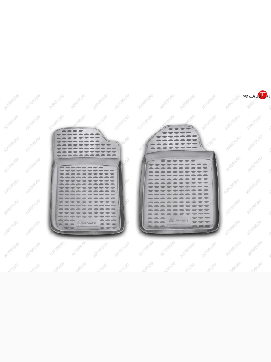 Коврики в салон Element (полиуретан, передние, грузовой) Renault Kangoo KC рестайлинг (2003-2007)  с доставкой в г. Керчь