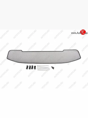 Сетка на бампер Arbori (15 мм) (Черная) Renault Kaptur (2016-2020) дорестайлинг