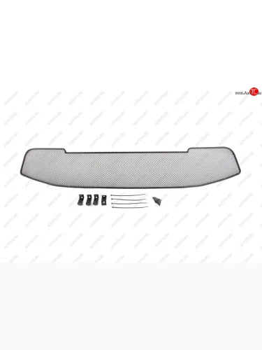 Сетка на бампер Arbori (10 мм) (Черная) Renault Kaptur (2016-2020) дорестайлинг