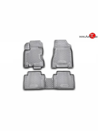 Коврики в салон Element 4 шт. (полиуретан) Renault Koleos 1 Phase 2 (2011-2013)