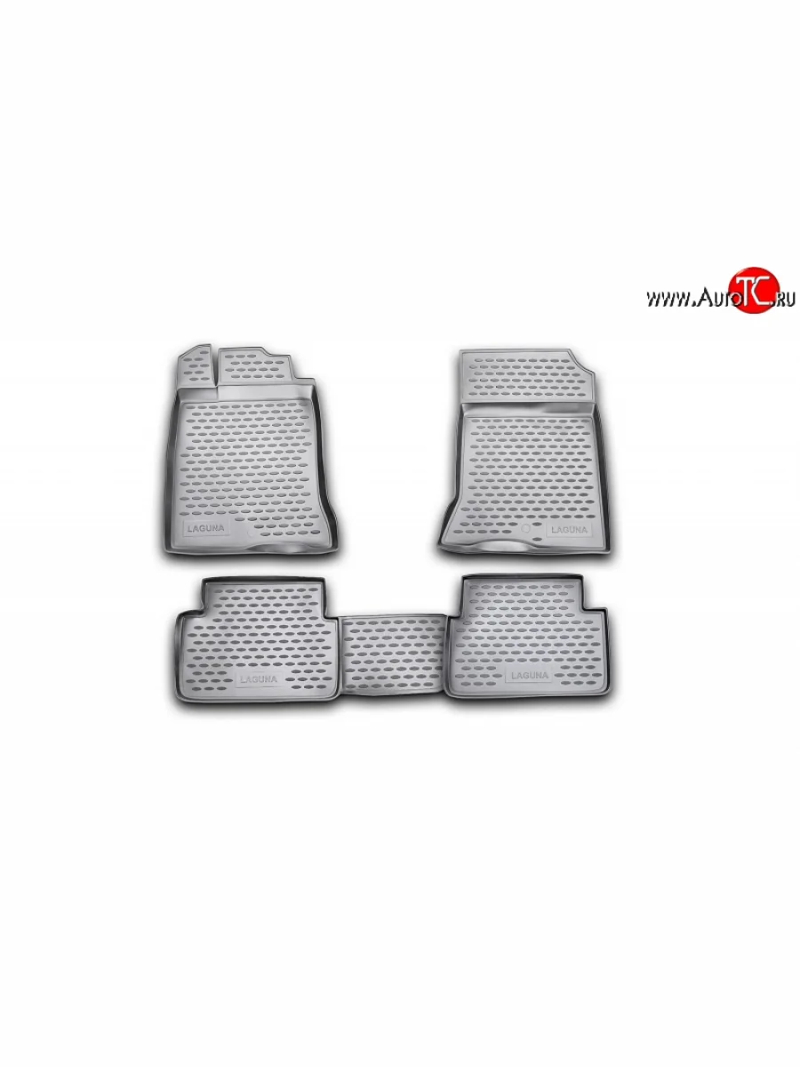 Коврики в салон Element 4 шт. (полиуретан) Renault Laguna X91 универсал дорестайлинг (2007-2011)  в Керчи Республика Крым