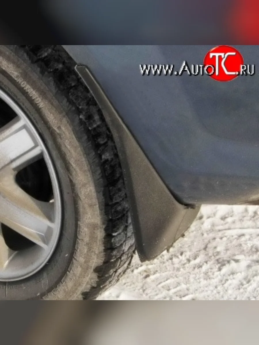 Задние брызговики NovLine 2 шт. Renault Logan 1 рестайлинг (2010-2016)  с доставкой в г. Керчь