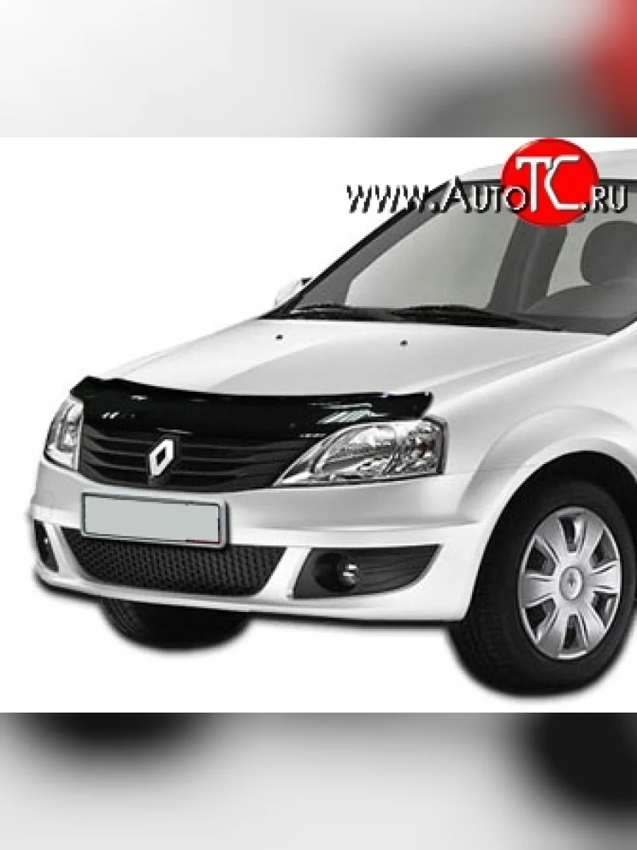 Дефлектор капота NovLine Лада ВАЗ Ларгус дорестайлинг R90 (2012-2021)  в Керчи Республика Крым