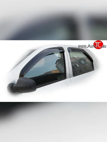 Дефлекторы окон (ветровики) Novline 4 шт Renault Logan  1 (2004-2010) дорестайлинг