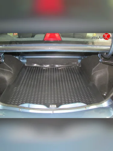 Коврик в багажник Element (пластик) Renault Logan  1 (2004-2010) дорестайлинг