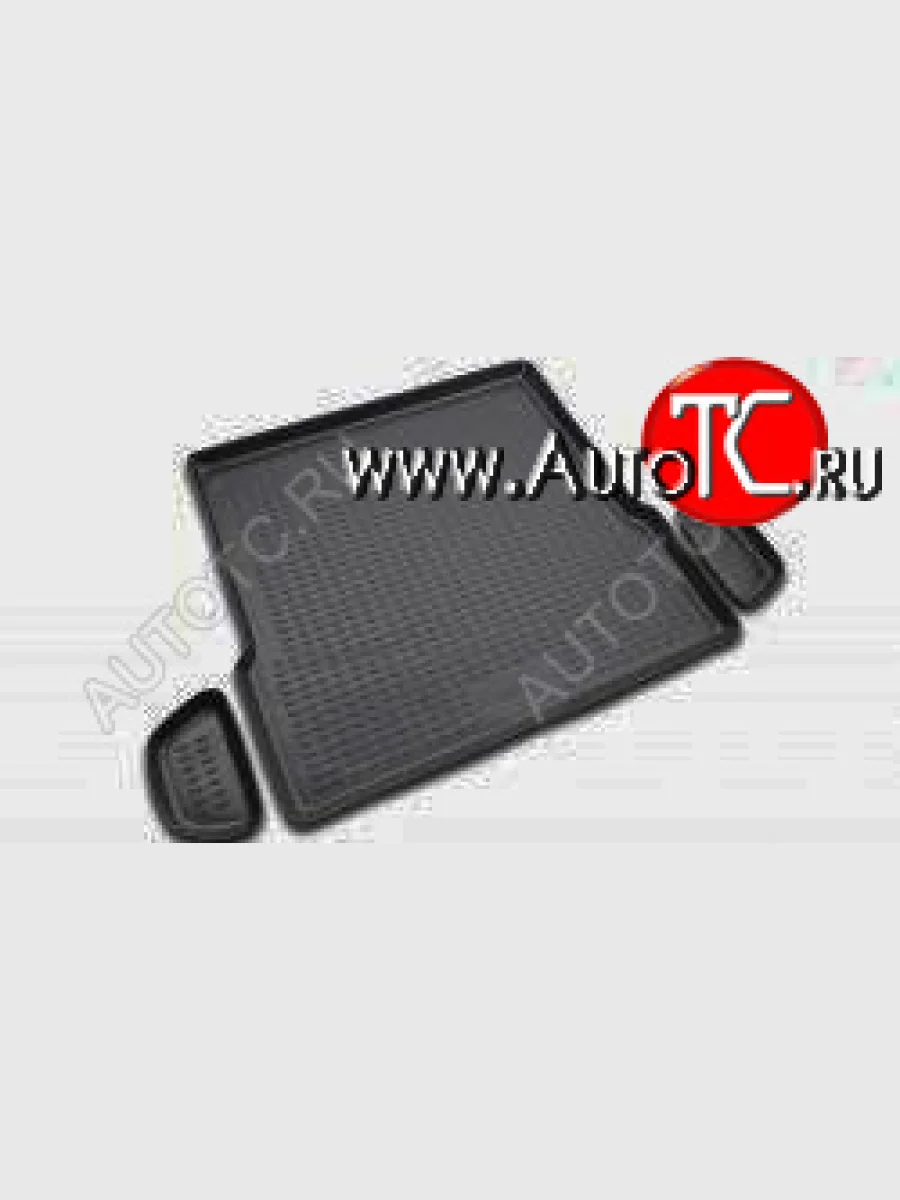 Коврик в багажник Element (полиуретан, со вставками)  Renault Logan (2004-2010) 1 (Чёрный)  в Самаре Самарской области