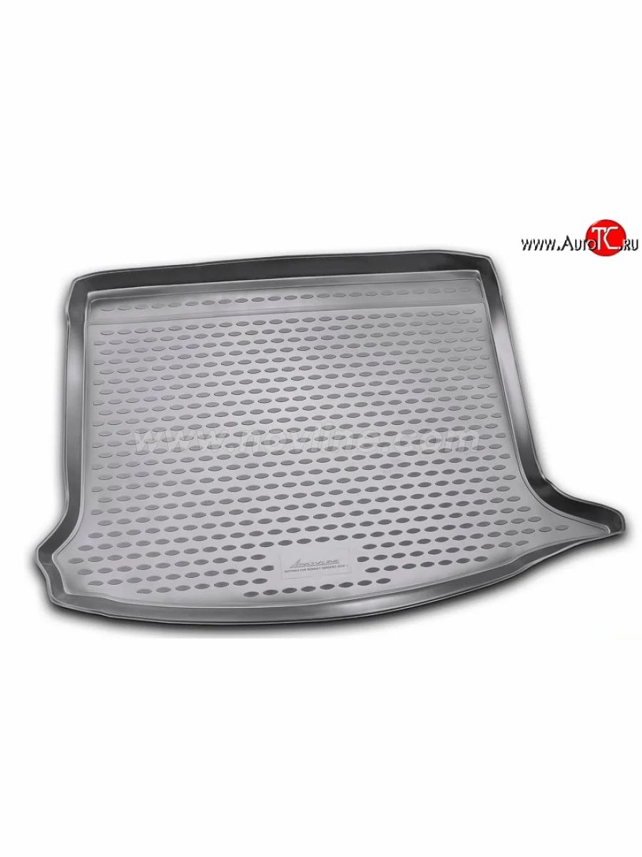 Коврик в багажник (седан) Element (полиуретан) Renault Logan 2 рестайлинг (2018-2025)  с доставкой в г. Керчь