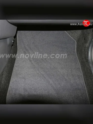 Комплект ковриков в салон (седан) Element 5 шт. (текстиль) Renault Logan 2 дорестайлинг (2014-2018)