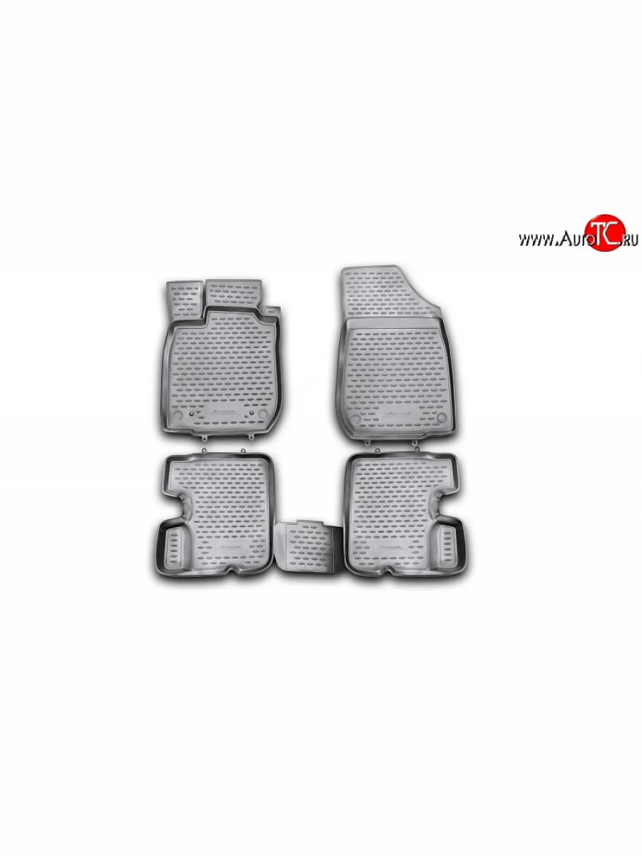 Коврики в салон Element 4 шт. (полиуретан)  Renault Sandero (2009-2014) 1  в Керчи Республика Крым
