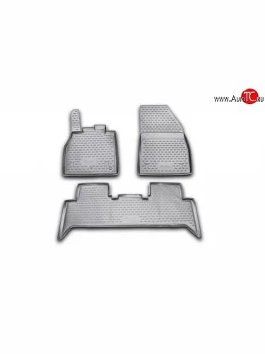 Коврики в салон Element 3 шт. (полиуретан) Renault Scenic 3 (2009-2012)