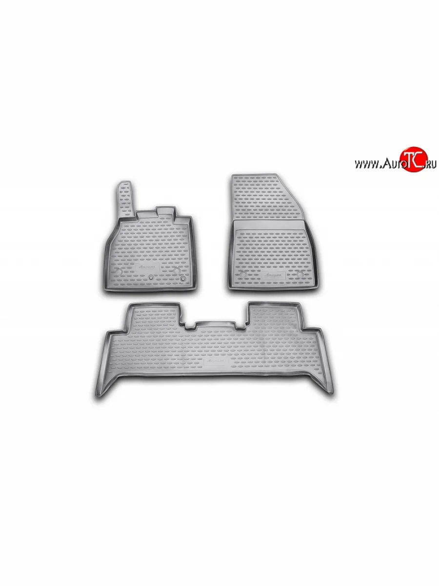 Коврики в салон Element 3 шт. (полиуретан) Renault Scenic 3 (2009-2012)  в Керчи Республика Крым