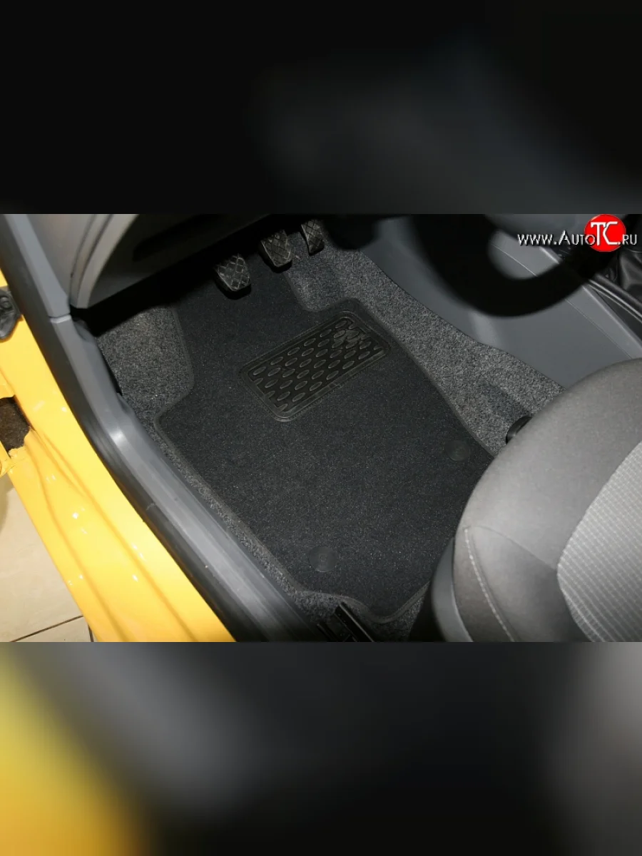 Коврик в салони Element 5 шт. (текстиль) Seat Ibiza 6J хэтчбэк 5 дв. доресталийнг (2008-2012)  с доставкой в г. Пермь