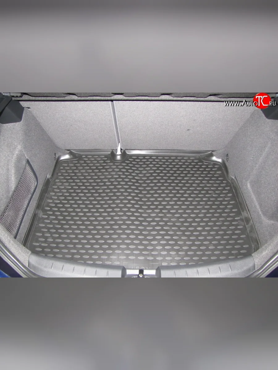 Коврик в багажник Element (полиуретан) Seat Leon 1P хэтчбэк 5 дв. дорестайлинг (2005-2009)  в Керчи Республика Крым