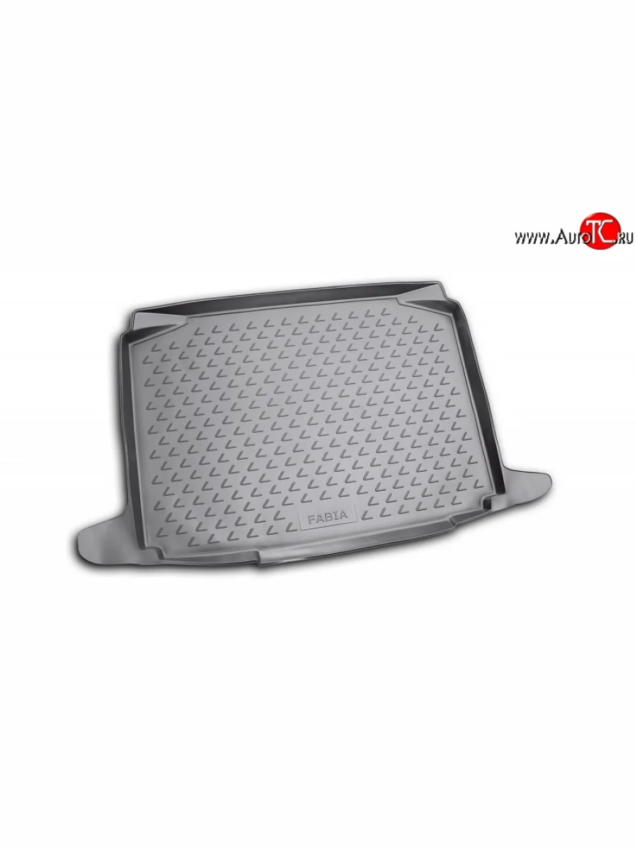 Коврик в багажник Element (полиуретан) (хетчбек) Skoda Fabia Mk2 хэтчбэк дорестайлинг (2007-2010)  в Перми Пермском крае