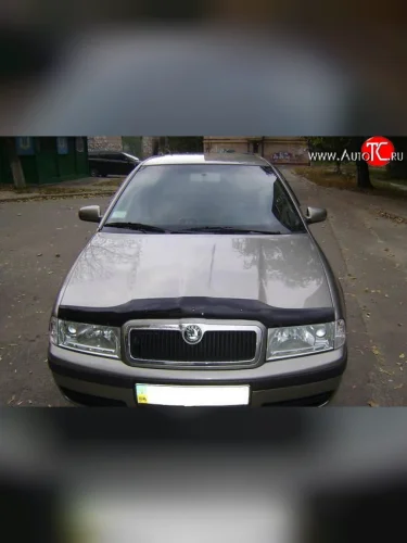 Дефлектор капота SIM Skoda Octavia ( Tour A4 1U5,  Tour A4 1U2) (1996-2000) универсал дорестайлинг, лифтбэк дорестайлинг
