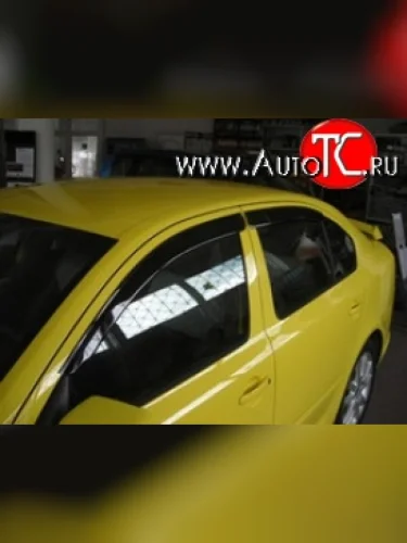 Дефлекторы окон (ветровики) (хетчбек) Novline 4 шт. Skoda Octavia  Tour A4 1U2 (1997-2010) лифтбэк дорестайлинг, лифтбэк рестайлинг