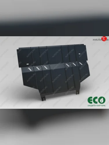Защита картера двигателя (1.2/1.4/1.8, АКПП) ECO Skoda Octavia A7 дорестайлинг универсал (2012-2017)