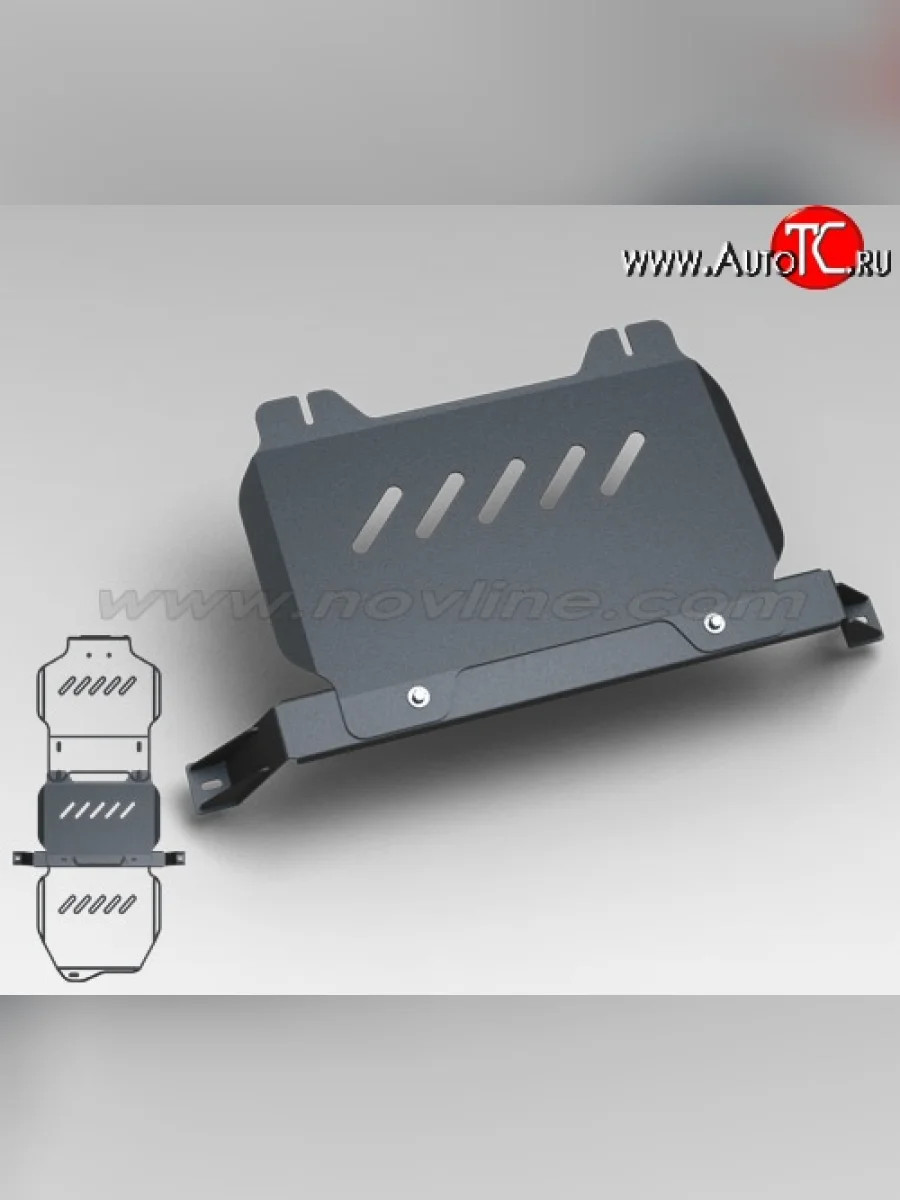 Защита картера двигателя Novline (1.1/1.3, МКПП, 3 мм) Sokon Sokon (2008-2025)  в Перми Пермском крае