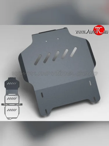 Защита редуктора Novline (1.1/1.3, МКПП, 3 мм) Sokon Sokon (2008-2025)