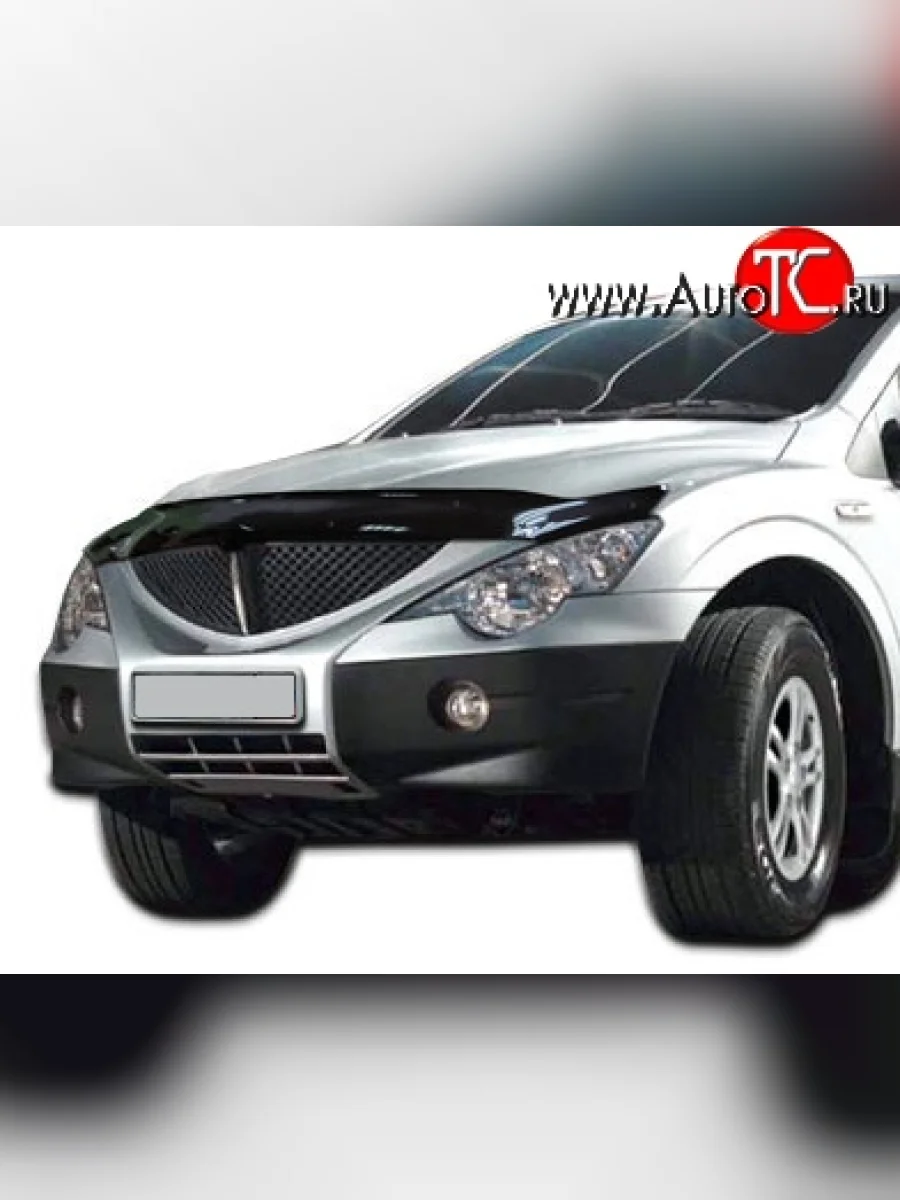 Дефлектор капота NovLine SSANGYONG Actyon 1 (2006-2010)  с доставкой в г. Керчь