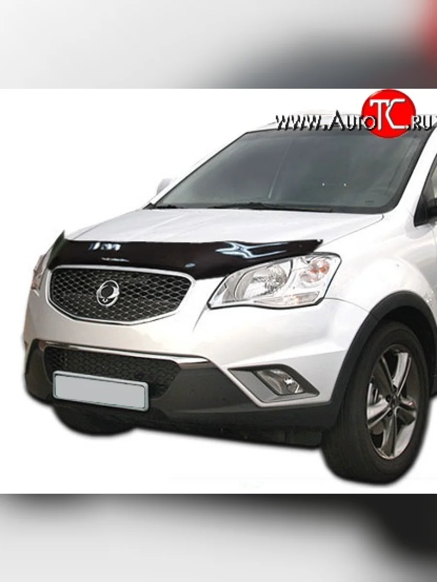 Дефлектор капота NovLine SSANGYONG Actyon дорестайлинг (2010-2013)  с доставкой в г. Керчь