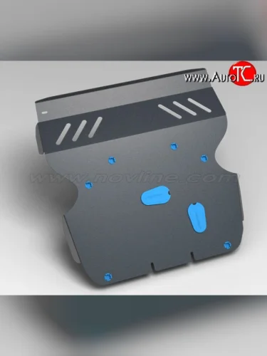 Защита картера двигателя Novline (2.0/2.3, АКПП/МКПП, 3 мм) SSANGYONG Kyron дорестайлинг (2005-2007)