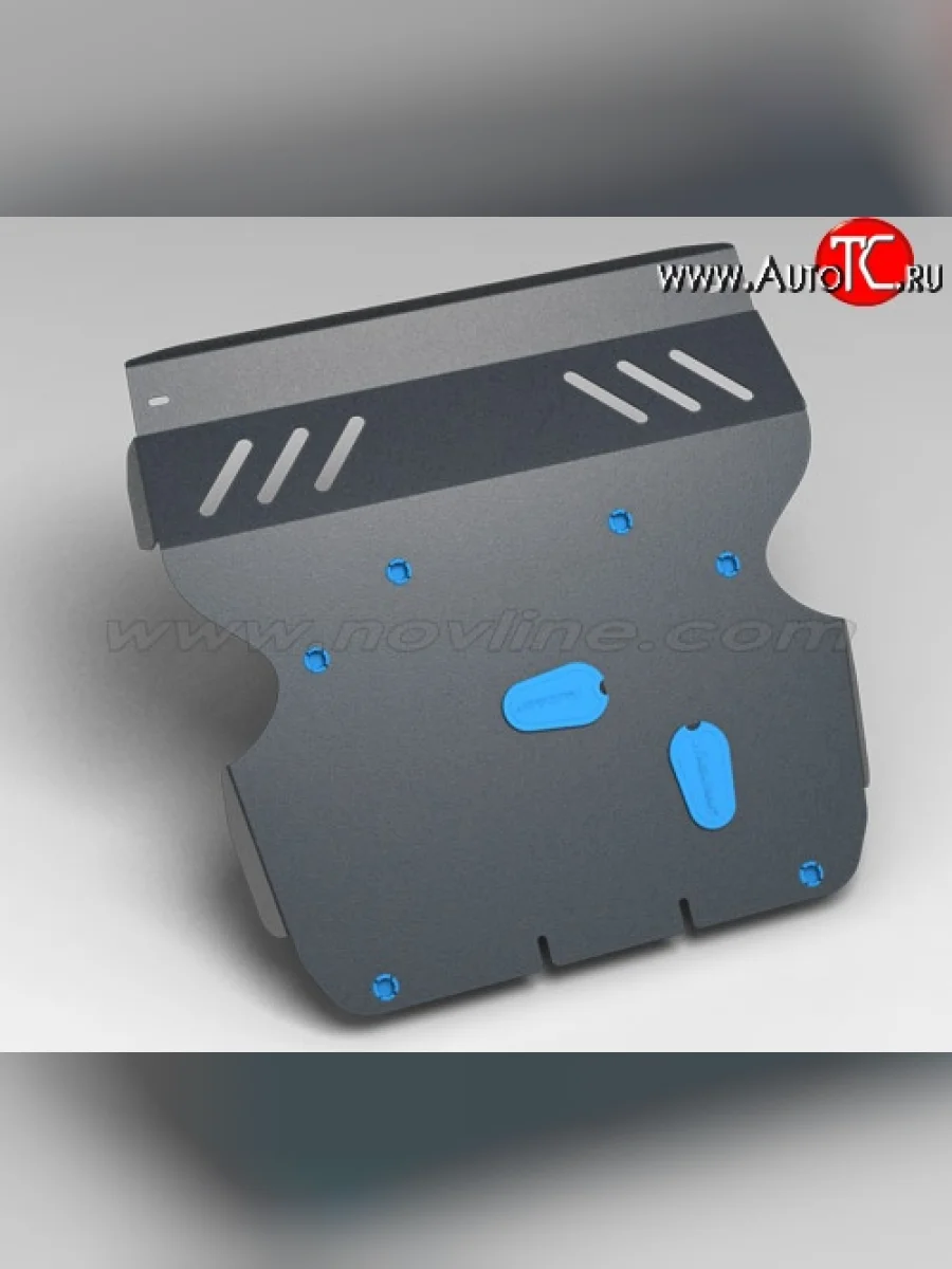 Защита картера двигателя Novline (2.0/2.3, АКПП/МКПП, 3 мм) SSANGYONG Kyron дорестайлинг (2005-2007)  с доставкой в г. Керчь