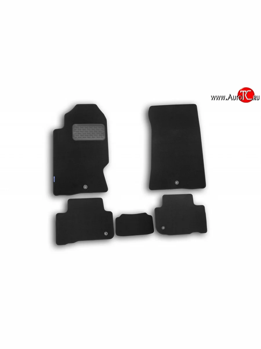 Коврик в салони Element 5 шт. (текстиль) SSANGYONG Rexton Y250 (2006-2012)  с доставкой в г. Пермь