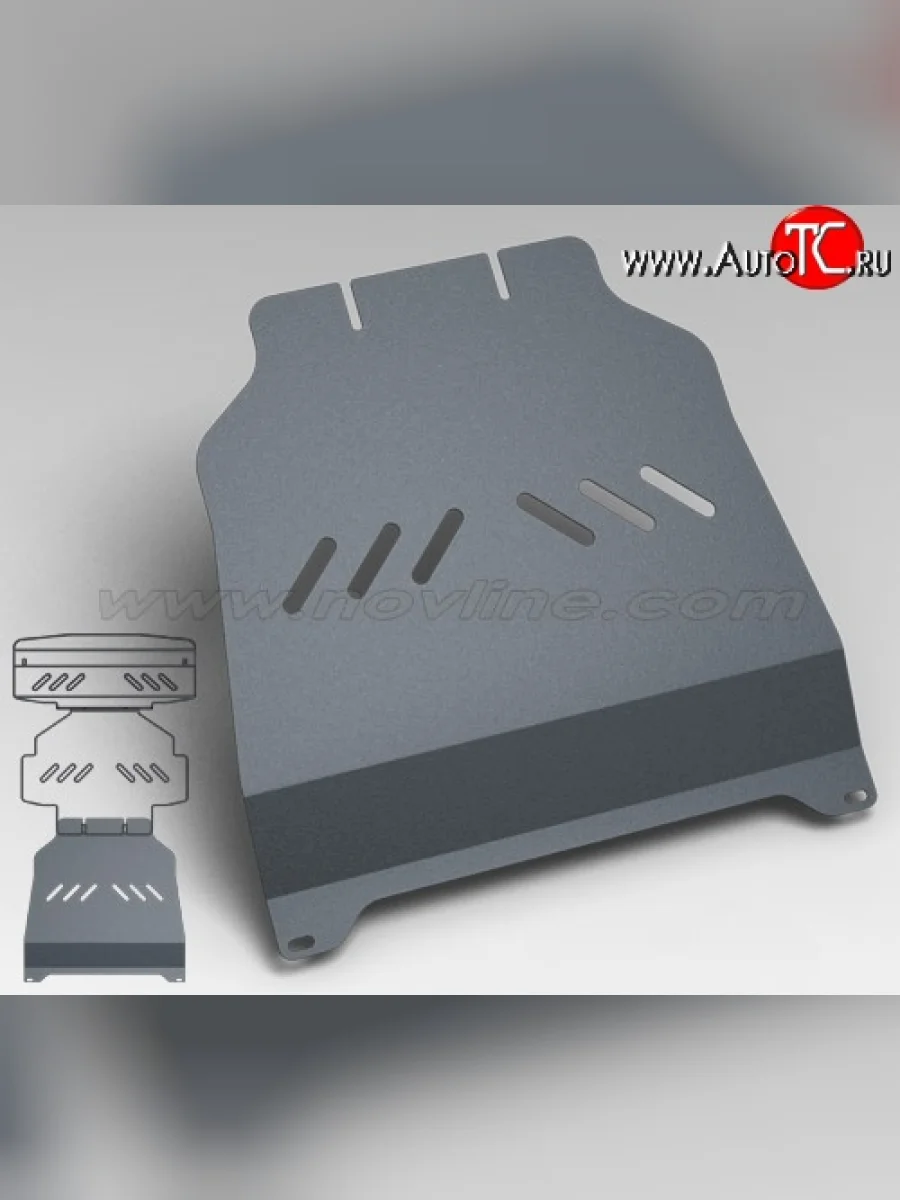 Защита коробки передач Novline (3.2/2.7, МКПП/АКПП, 3 мм) SSANGYONG Actyon дорестайлинг (2010-2013)  с доставкой в г. Керчь