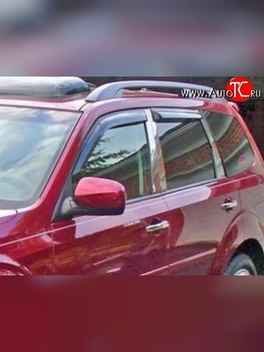 Дефлекторы окон (ветровики) Novline 4 шт  Subaru Forester (2008-2013) SH  в Керчи Республика Крым