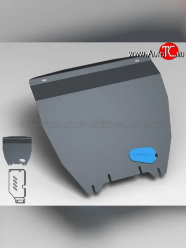 Защита картера двигателя Novline (2.5, АКПП, 3 мм) Subaru Forester SH (2008-2013)