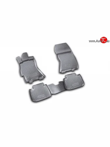 Коврики в салон Element 4 шт. (полиуретан) Subaru Legacy ( BM/B14,  BM,B14) (2009-2015) дорестайлинг седан, седан рестайлинг