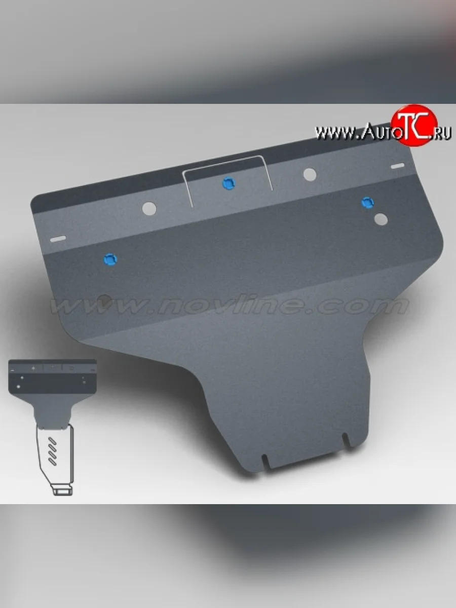 Защита картера двигателя Novline (2.0, АКПП, 2 мм) Subaru Legacy BM/B14 дорестайлинг седан (2009-2013)  с доставкой в г. Керчь