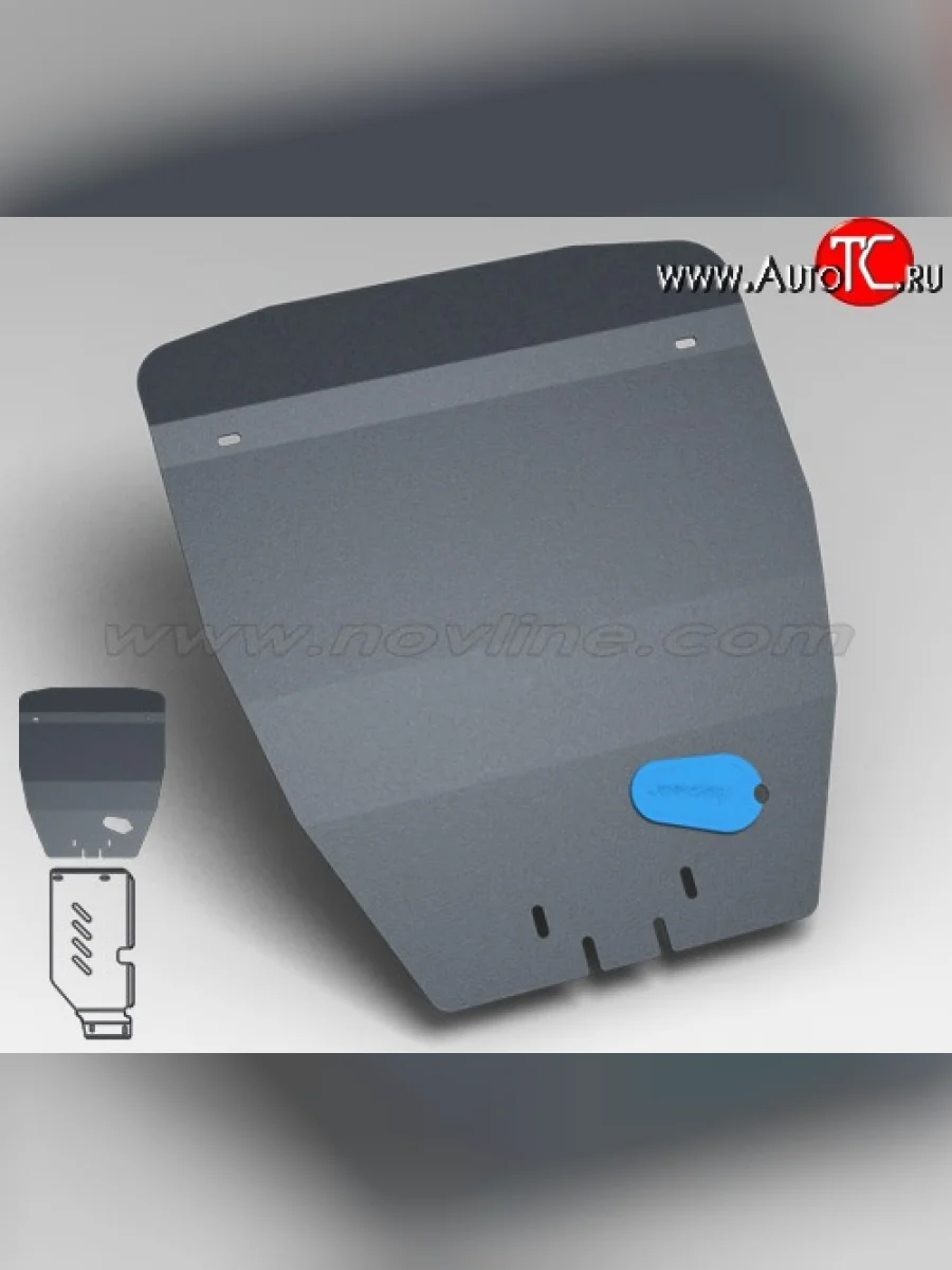 Защита картера двигателя Novline (2.5/3.0, АКПП, 3 мм) Subaru Outback BP дорестайлинг универсал (2003-2006)  в Перми Пермском крае