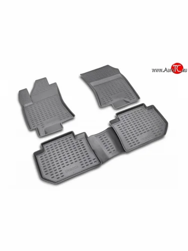Коврики в салон Element 4 шт. (полиуретан) (Серые) Subaru Tribeca (2005-2007)