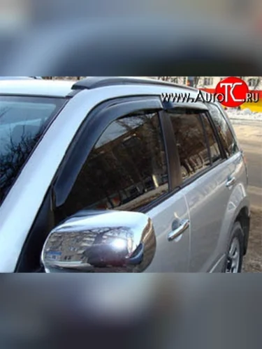 Дефлекторы окон (ветровики) Novline 4 шт Suzuki Grand Vitara ( JT 5 дверей,  JT 3 двери) (2005-2012) дорестайлинг, 1-ый рестайлинг