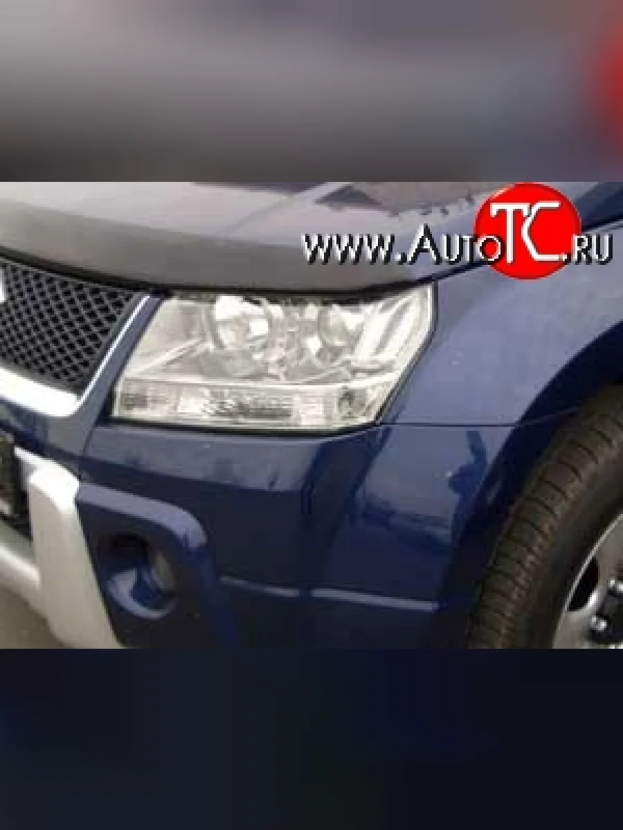 Прозрачная защита передних фар Novline Suzuki Grand Vitara JT 3 двери дорестайлинг (2005-2008)  в Перми Пермском крае