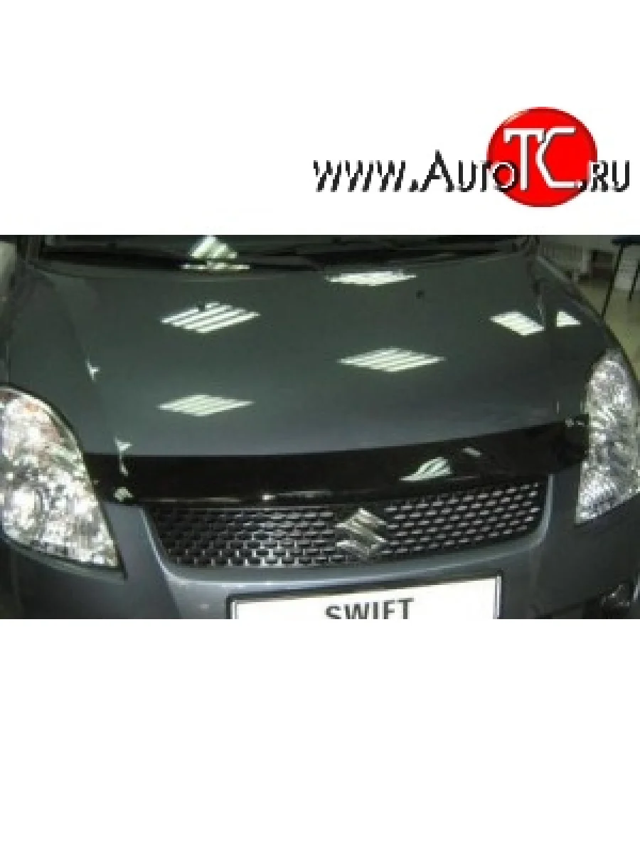 Дефлектор капота NovLine Suzuki Swift ZC дорестайлинг, хэтчбэк 5 дв. (2003-2008)  в Керчи Республика Крым