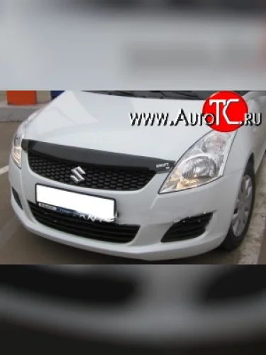 Дефлектор капота NovLine Suzuki Swift ZC72S дорестайлинг, хэтчбэк 5 дв. (2010-2013)