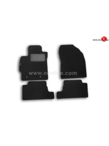 Комплект ковриков в салон (хетчбек) АКПП Element 5 шт. (текстиль) Toyota Auris  E180 (2012-2016) универсал дорестайлинг, хэтчбэк 5 дв. дорестайлинг