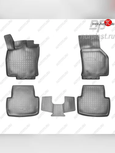 Комплект ковриков в салон Norplast Volkswagen Passat ( B8,  B8.5) (2015-2025) седан дорестайлинг, универсал дорестайлинг, седан рестайлинг, универсал рестайлинг