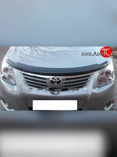 Дефлектор капота NovLine Toyota Avensis ( T270 седан,  T270 универсал) (2008-2015) дорестайлинг, 1-ый рестайлинг
