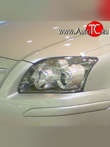 Прозрачная защита передних фар Novline Toyota Avensis  T250 седан (2003-2006) дорестайлинг